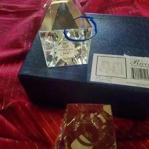 Ricci-Freedom Console Candlesticks 4" - Picture 8 of 8